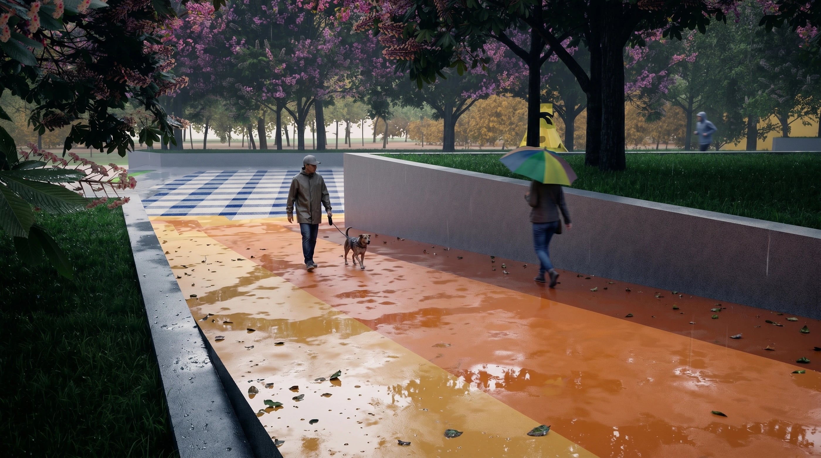 SKATEPARK — architectural visualization (RENDER E)