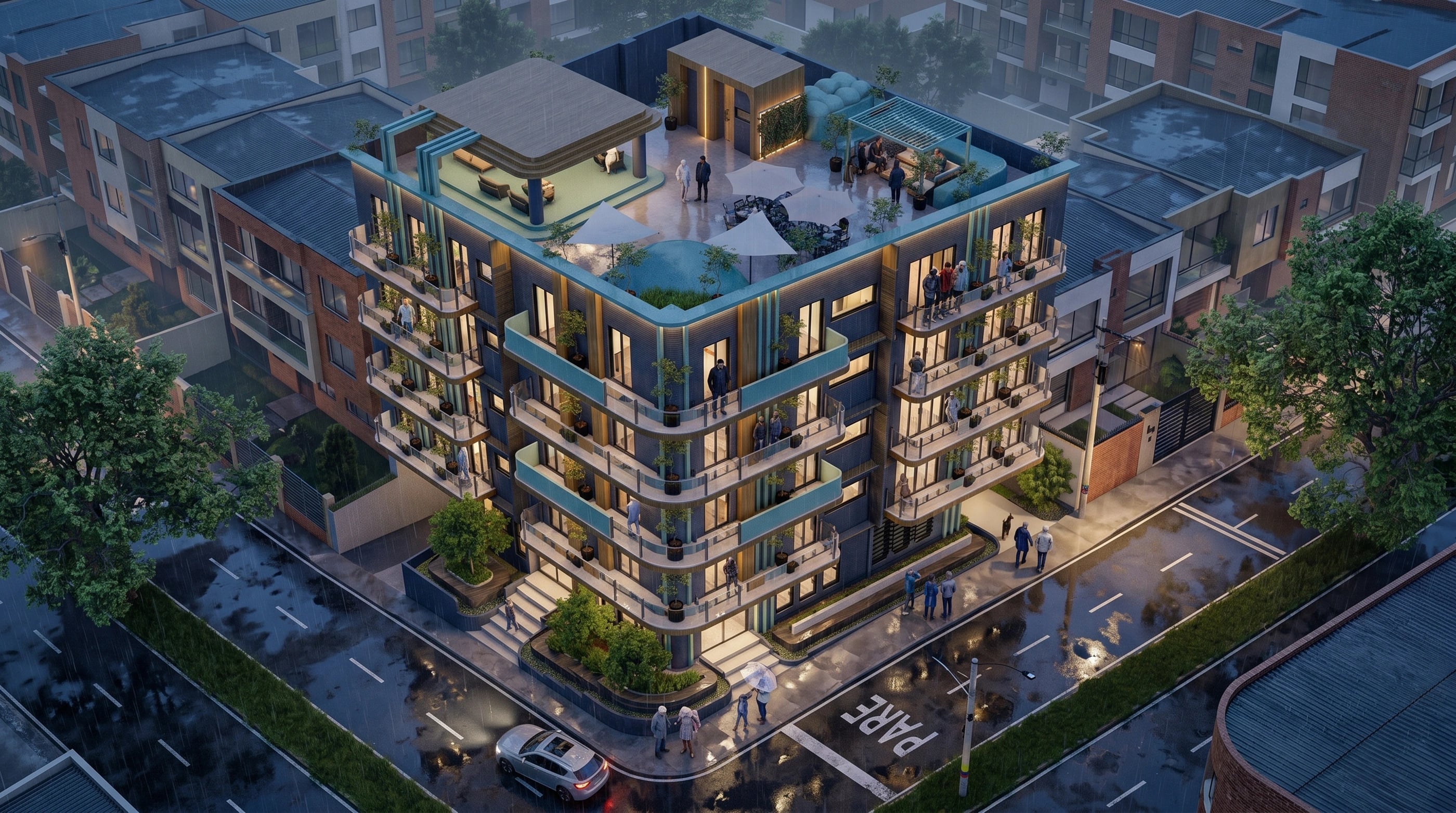 5-46 BUILDING — architectural visualization (RENDER B)