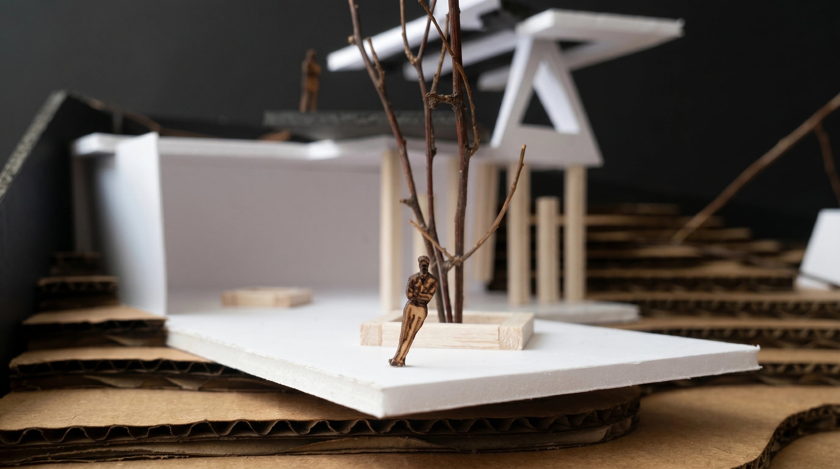ORIGINS ETNIA — physical study model (maqueta b)