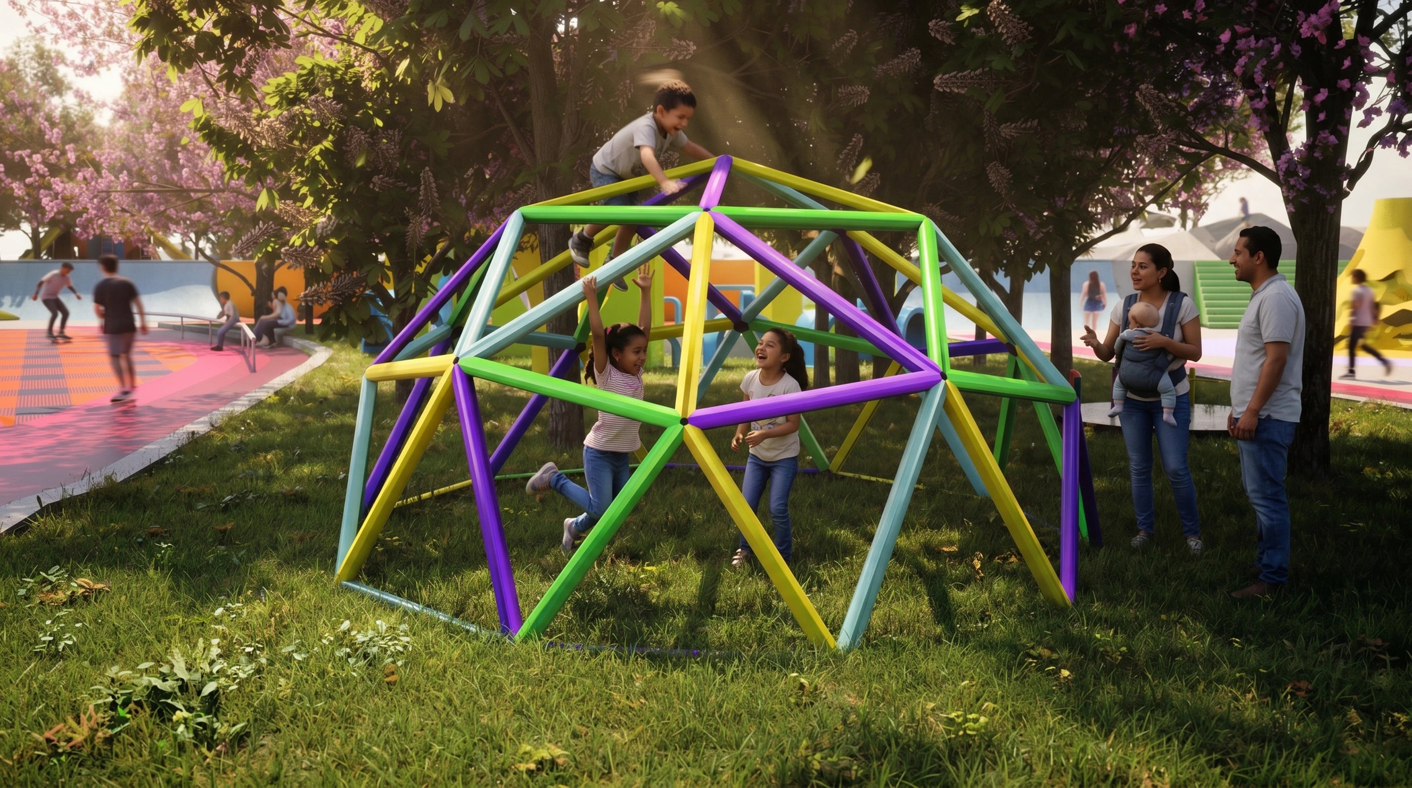 SKATEPARK — architectural visualization (RENDER D)