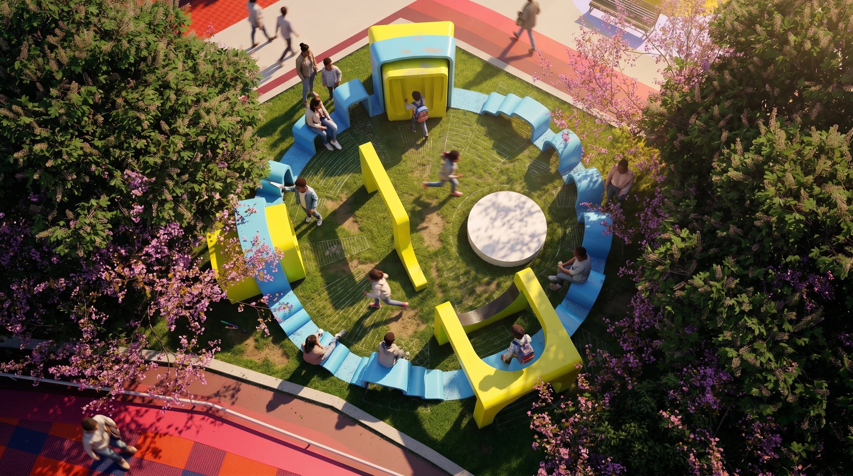 SKATEPARK — architectural visualization (RENDER F)