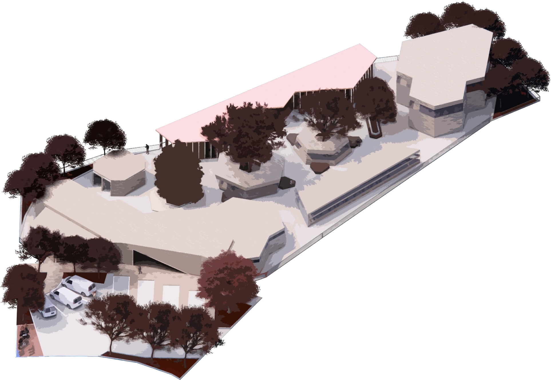 TERRITORIAL TRANSIT HUB — design documentation (proposal 1)