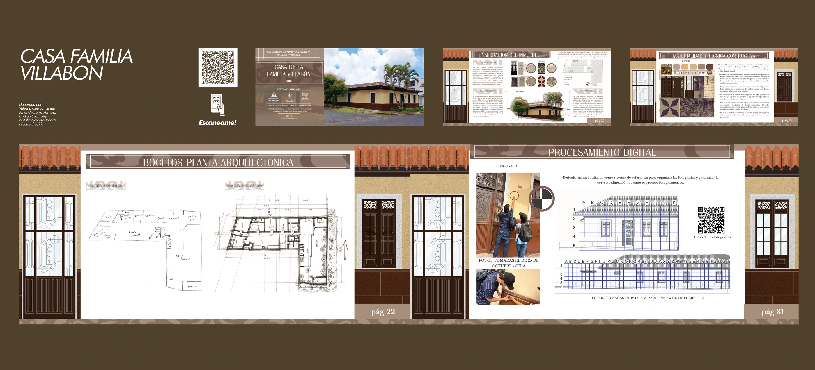 SEMANA PATRIMONIO — heritage exhibition panel (patrimonio inadvertido c)