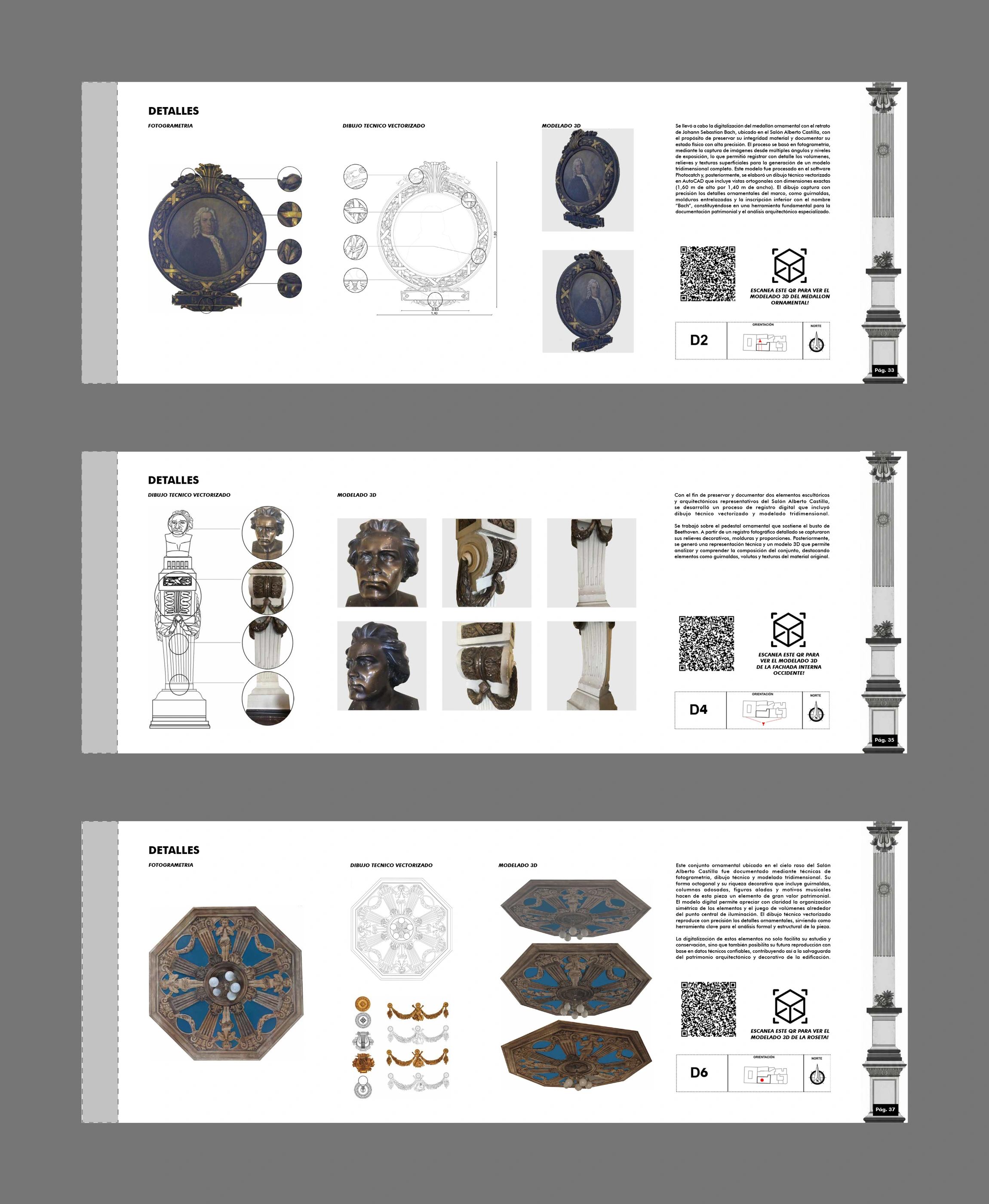 SEMANA PATRIMONIO — Sala Alberto Castilla publication spread (sac avance editorial h)