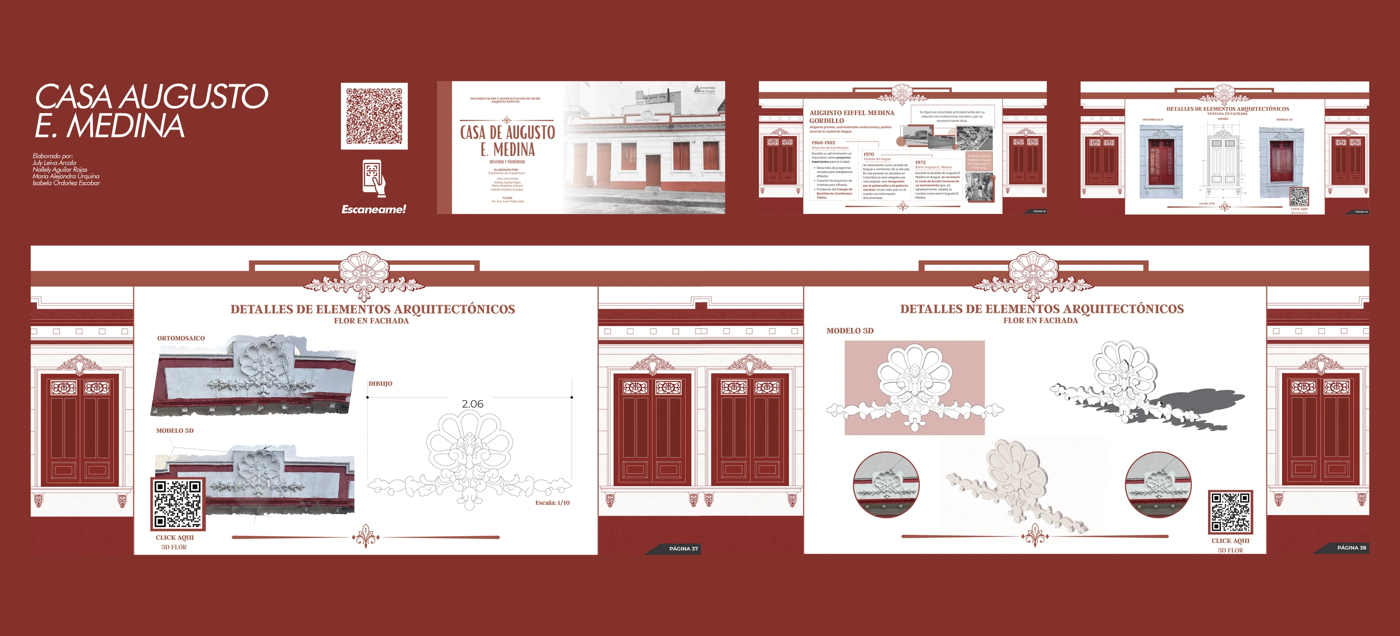 SEMANA PATRIMONIO — heritage exhibition panel (patrimonio inadvertido b)