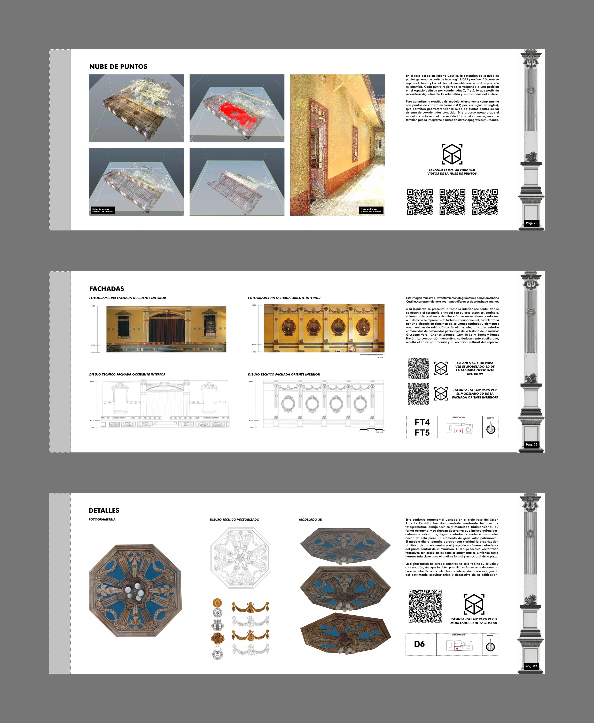 SEMANA PATRIMONIO — Sala Alberto Castilla publication spread (sac avance editorial f)