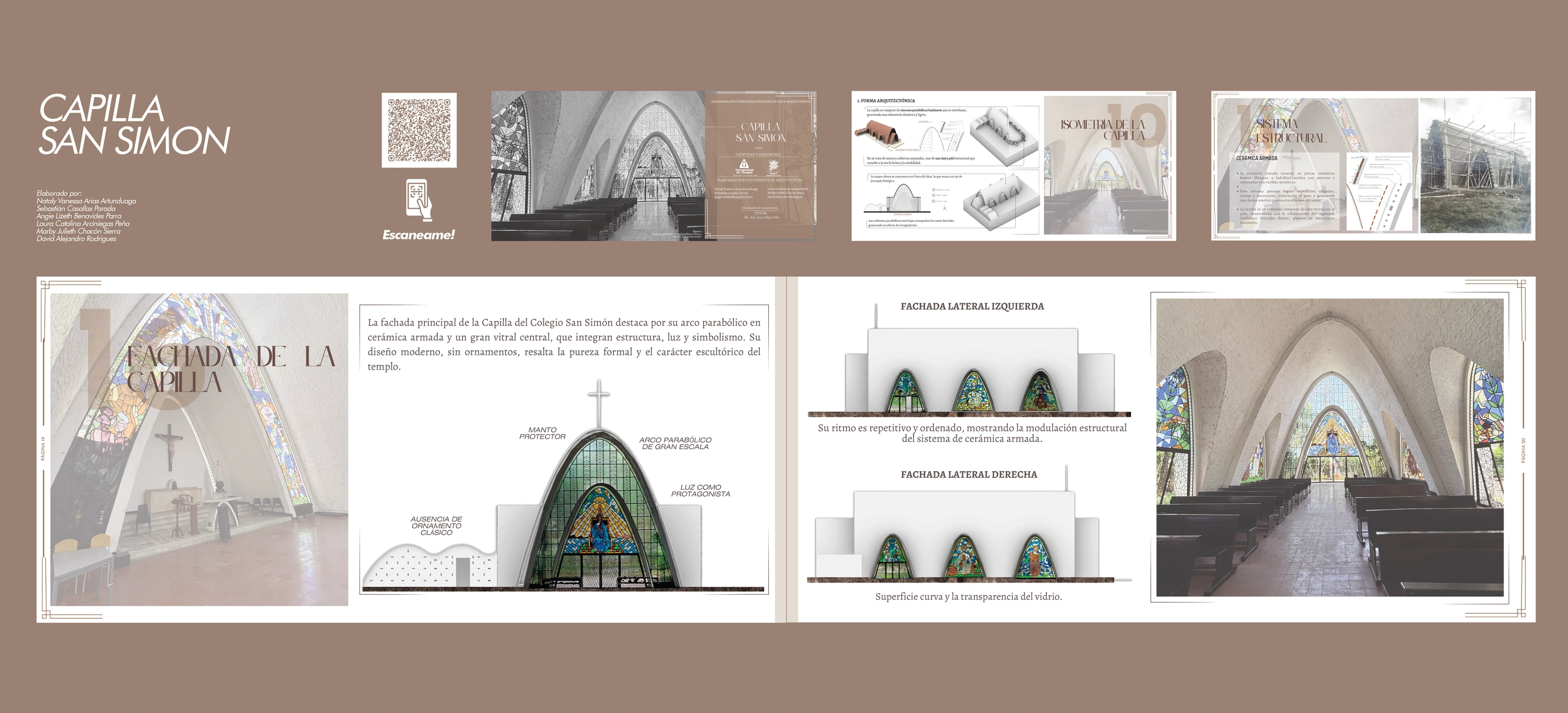 SEMANA PATRIMONIO — heritage exhibition panel (patrimonio inadvertido f)