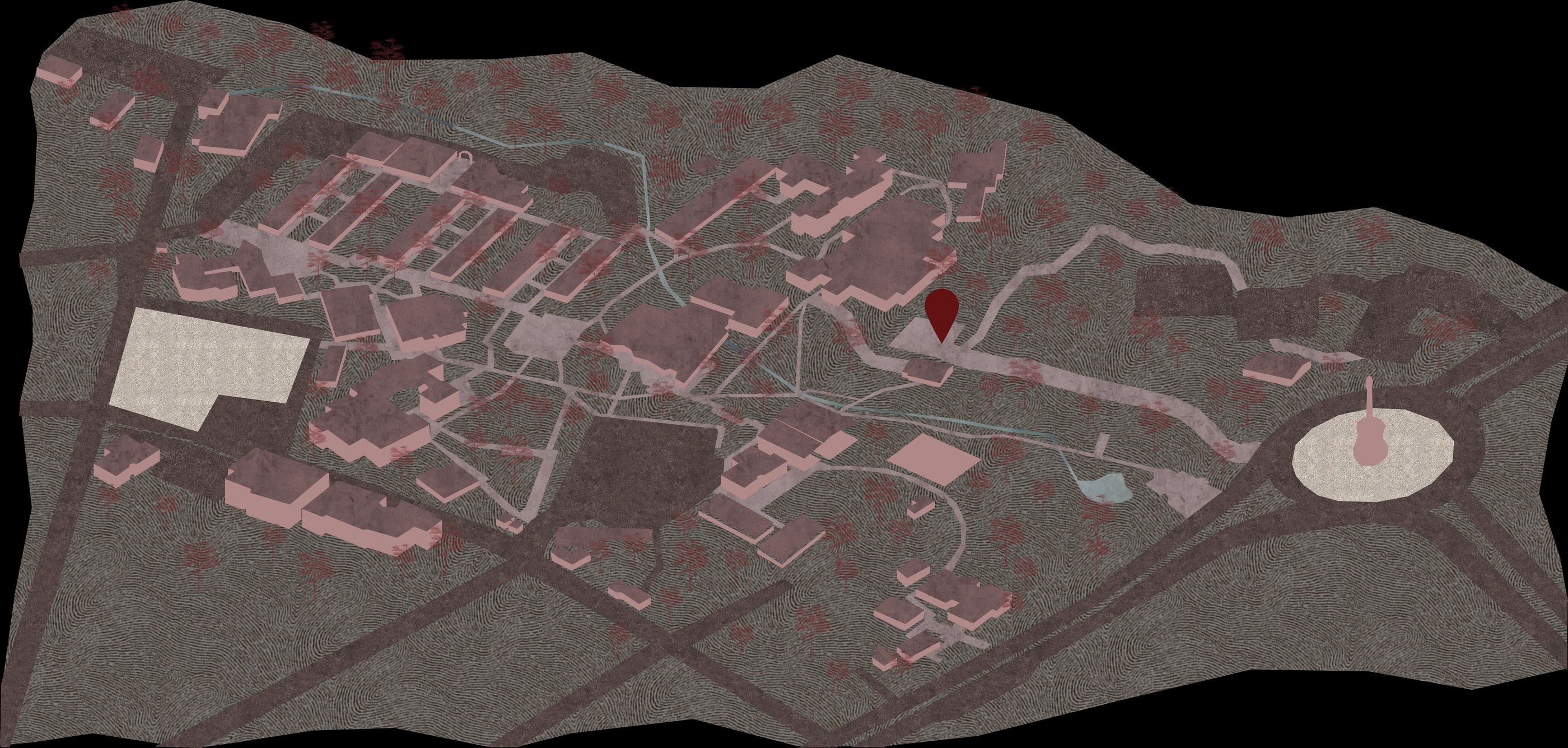 NODO — architectural plan (Mapa Implantacion)