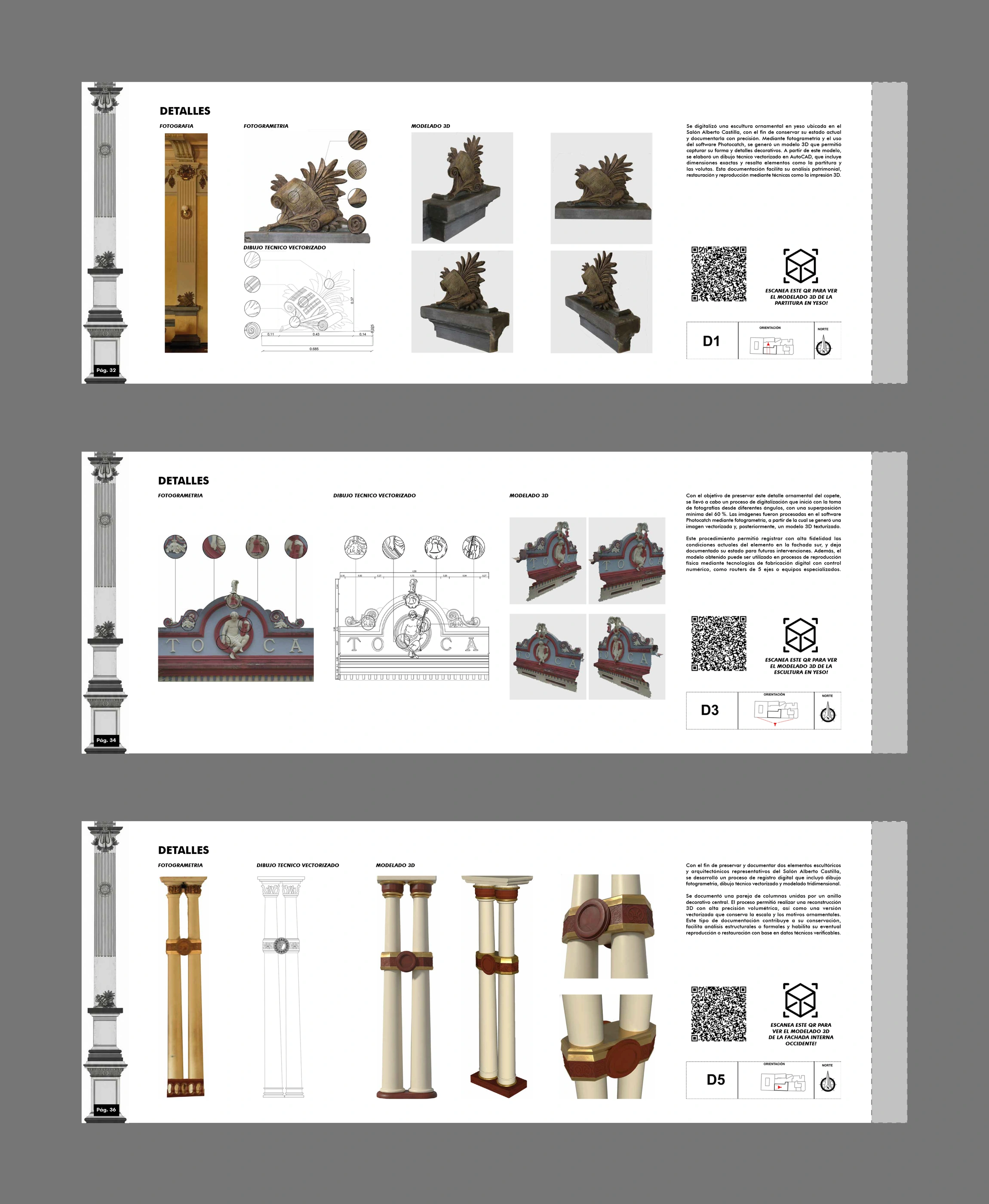 SEMANA PATRIMONIO — Sala Alberto Castilla publication spread (sac avance editorial g)