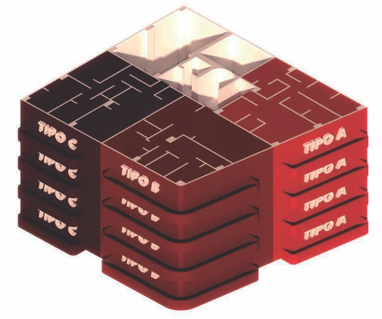5-46 BUILDING — spatial zoning diagram (3d zoning)