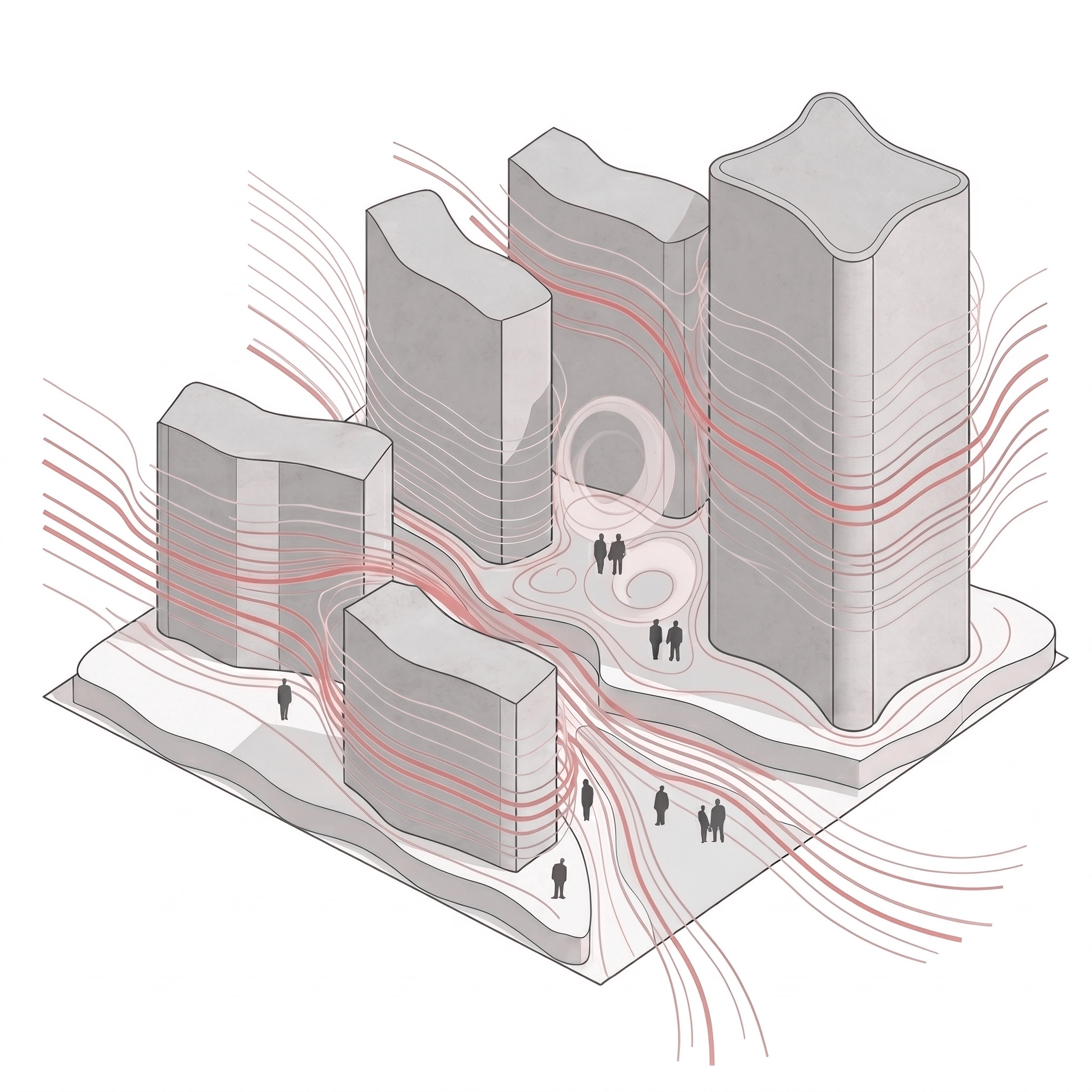 BAMBUCO SQUARE — wind analysis (wind diagram)