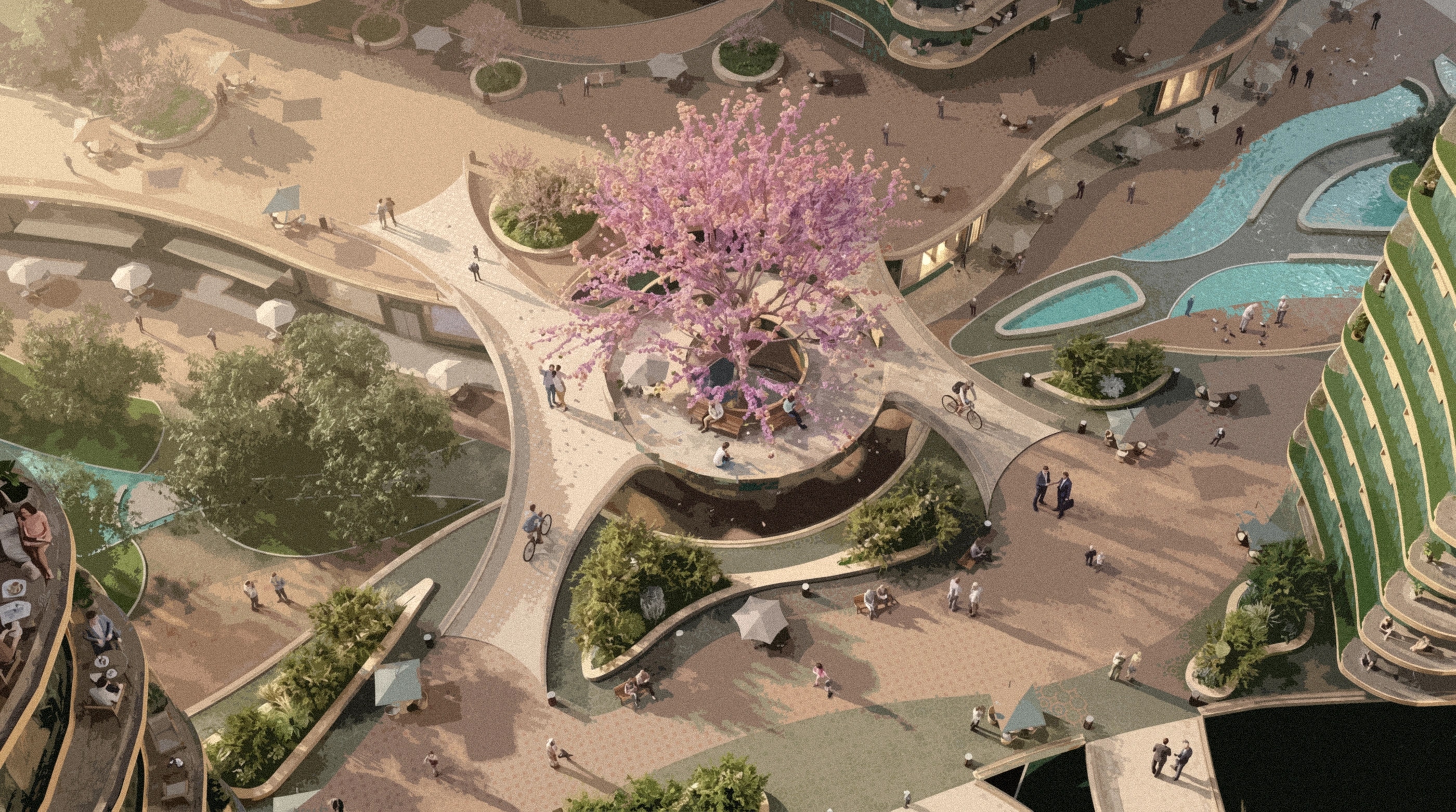 BAMBUCO SQUARE — architectural visualization (PORTADA)