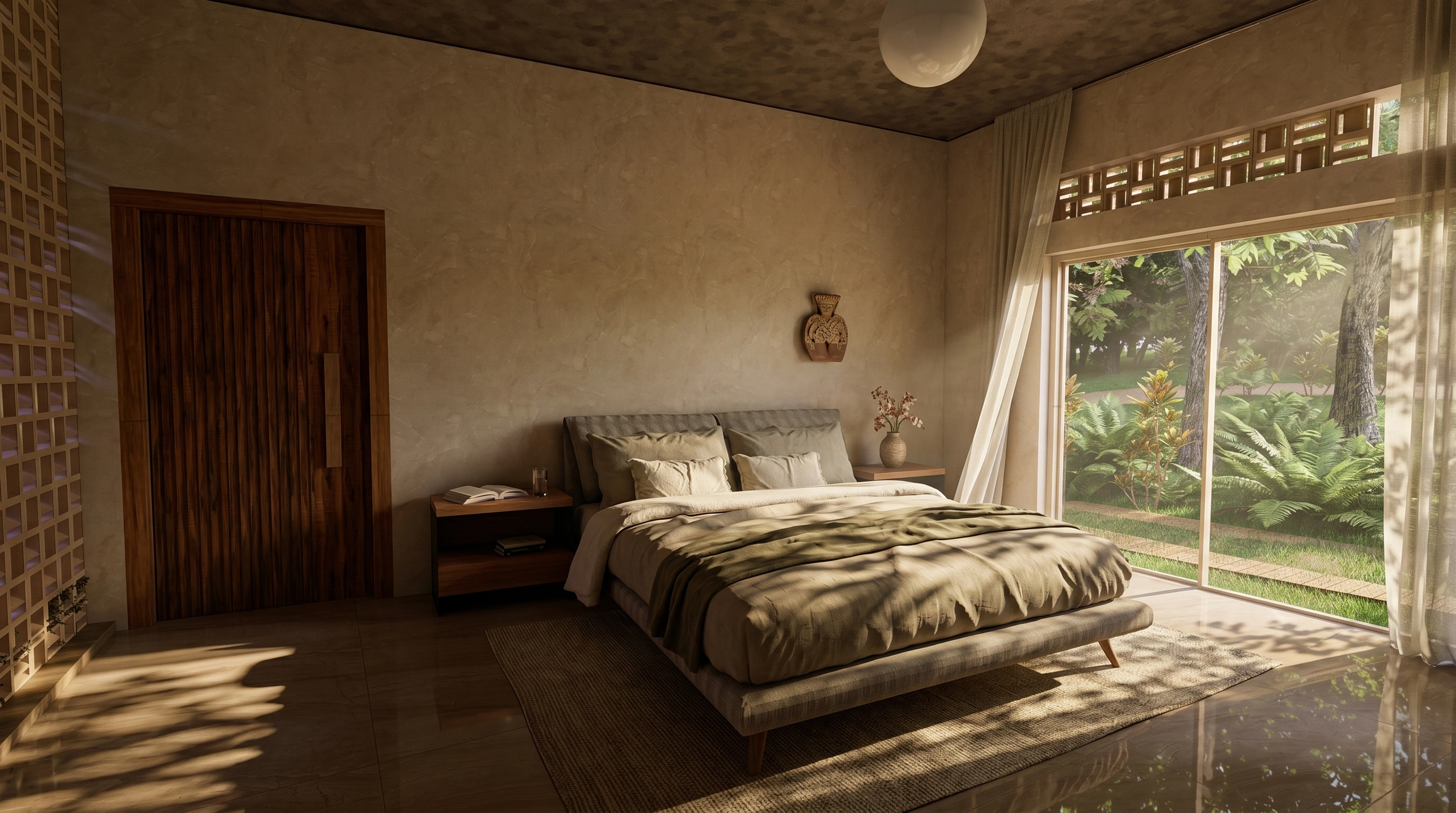 EXPERIMENTAL CLIMATE RESPONSIVE HOUSING — architectural visualization (6)