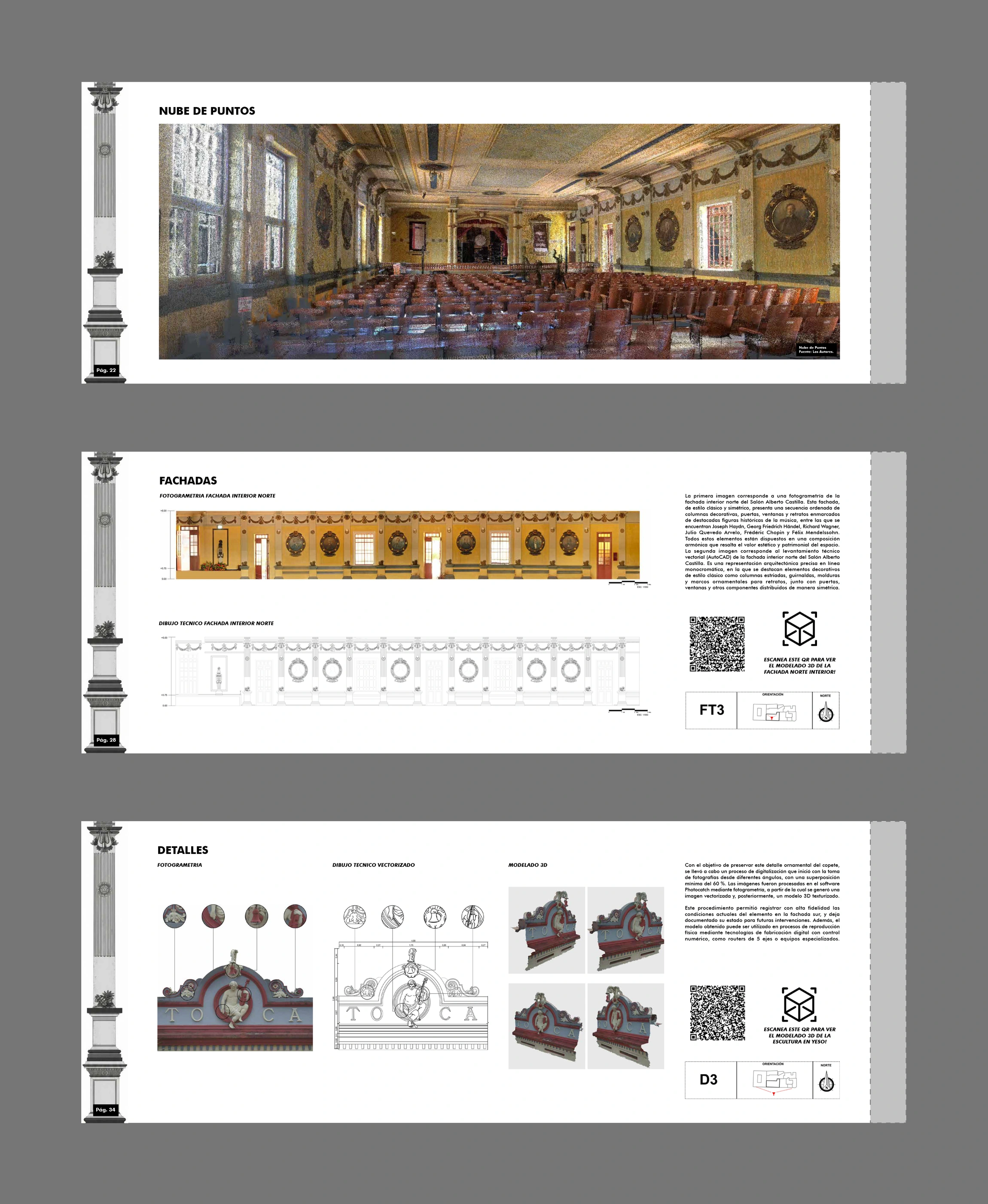 SEMANA PATRIMONIO — Sala Alberto Castilla publication spread (sac avance editorial e)