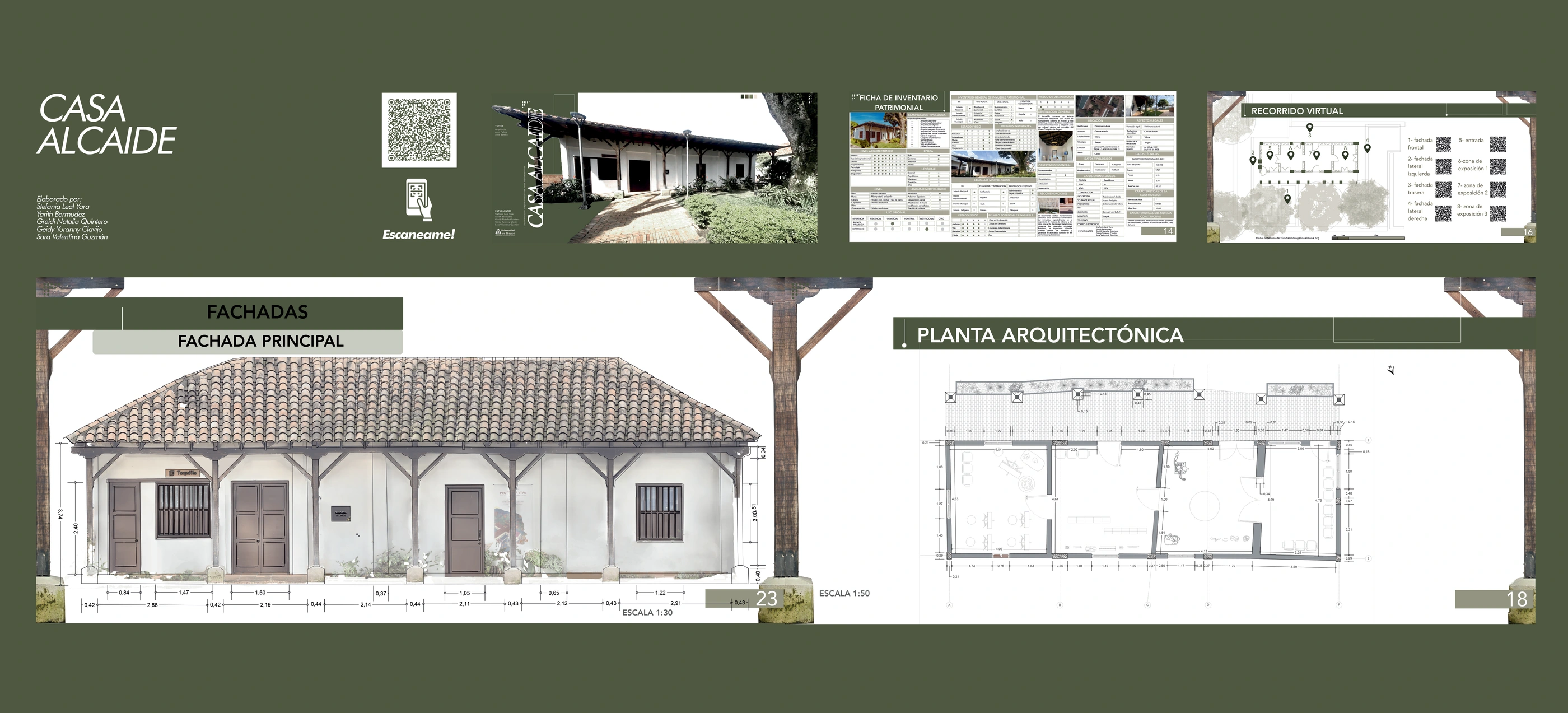 SEMANA PATRIMONIO — heritage exhibition panel (patrimonio inadvertido d)
