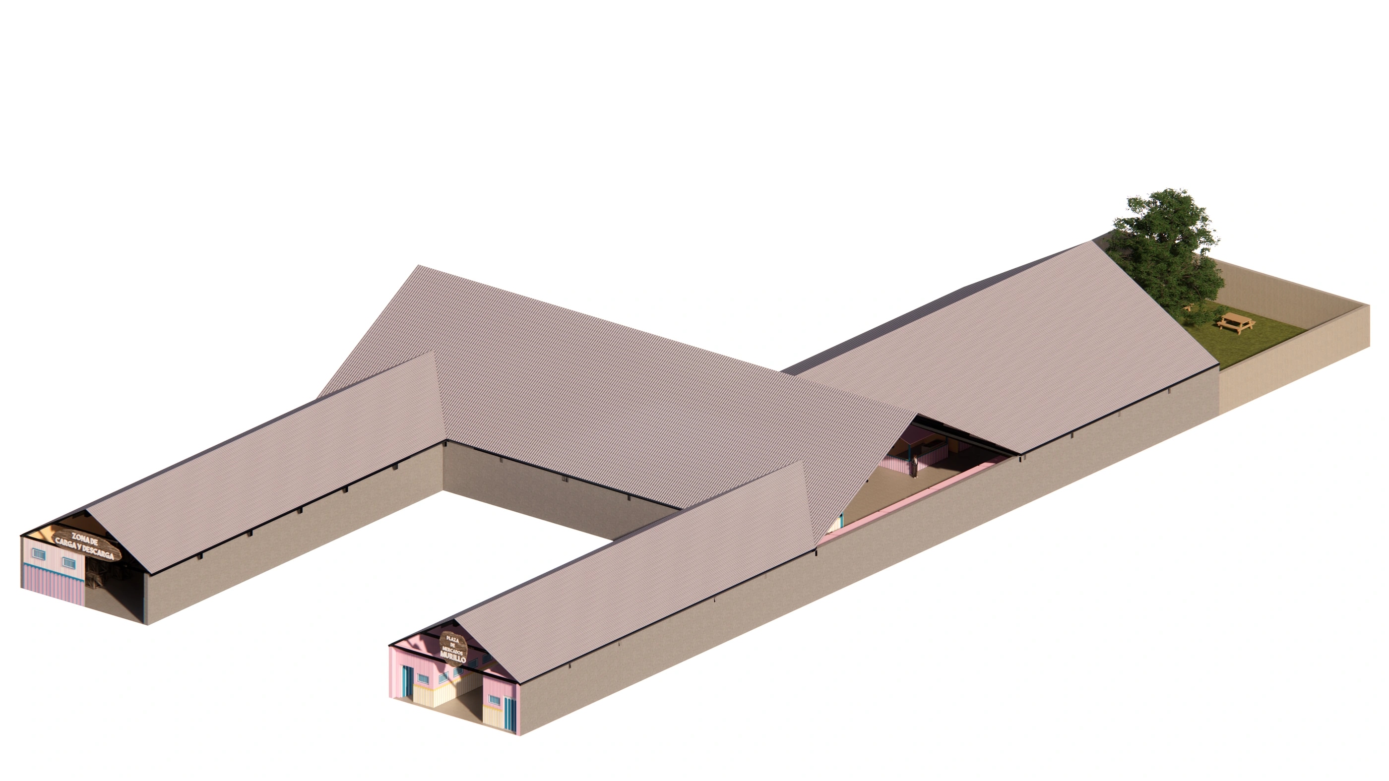 PLAZA DE MERCADO RENOVATION MURILLO — design documentation (A)