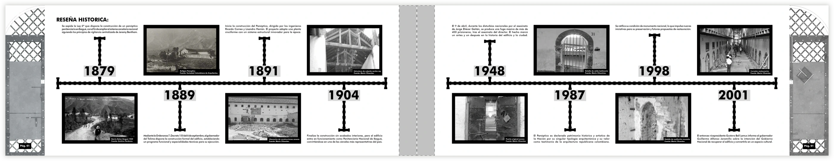 HERITAGE MEMORY IBAGUÉ — Museo Panóptico publication spread (mpi 2)