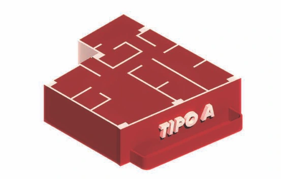 5-46 BUILDING — spatial zoning diagram (3d zoning a)
