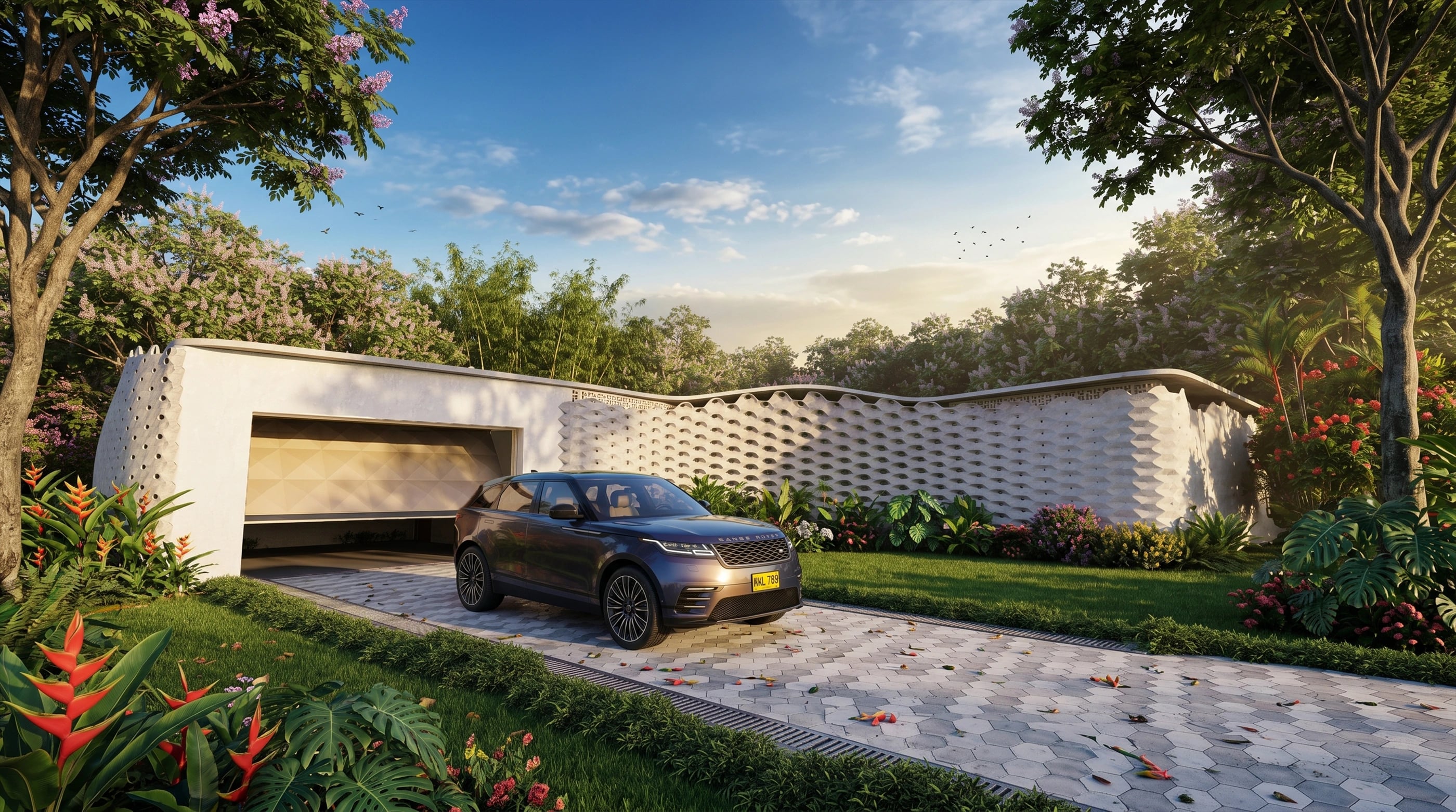 EXPERIMENTAL CLIMATE RESPONSIVE HOUSING — architectural visualization (1)